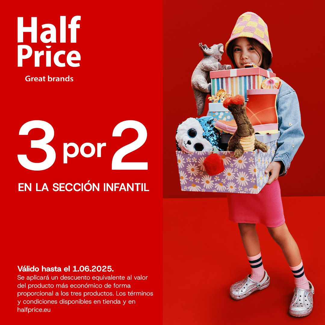 3x2 EN HALFPRICE 