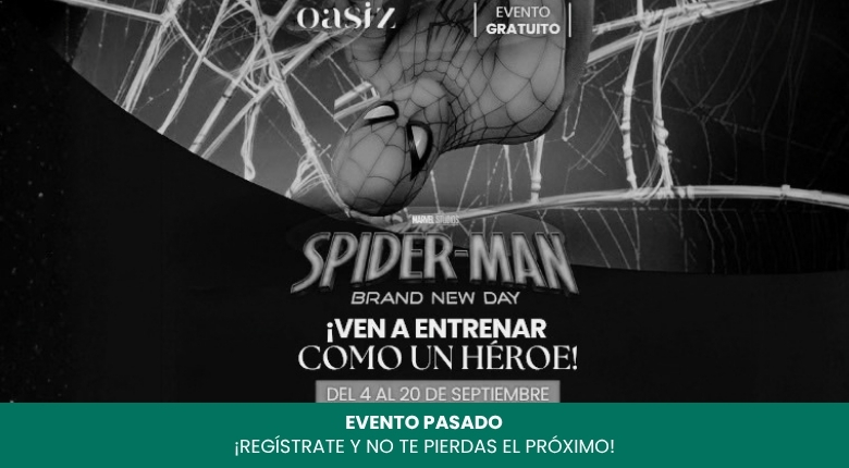 Evento de Spider-Man en Oasiz Madrid con entrenamiento para héroes
